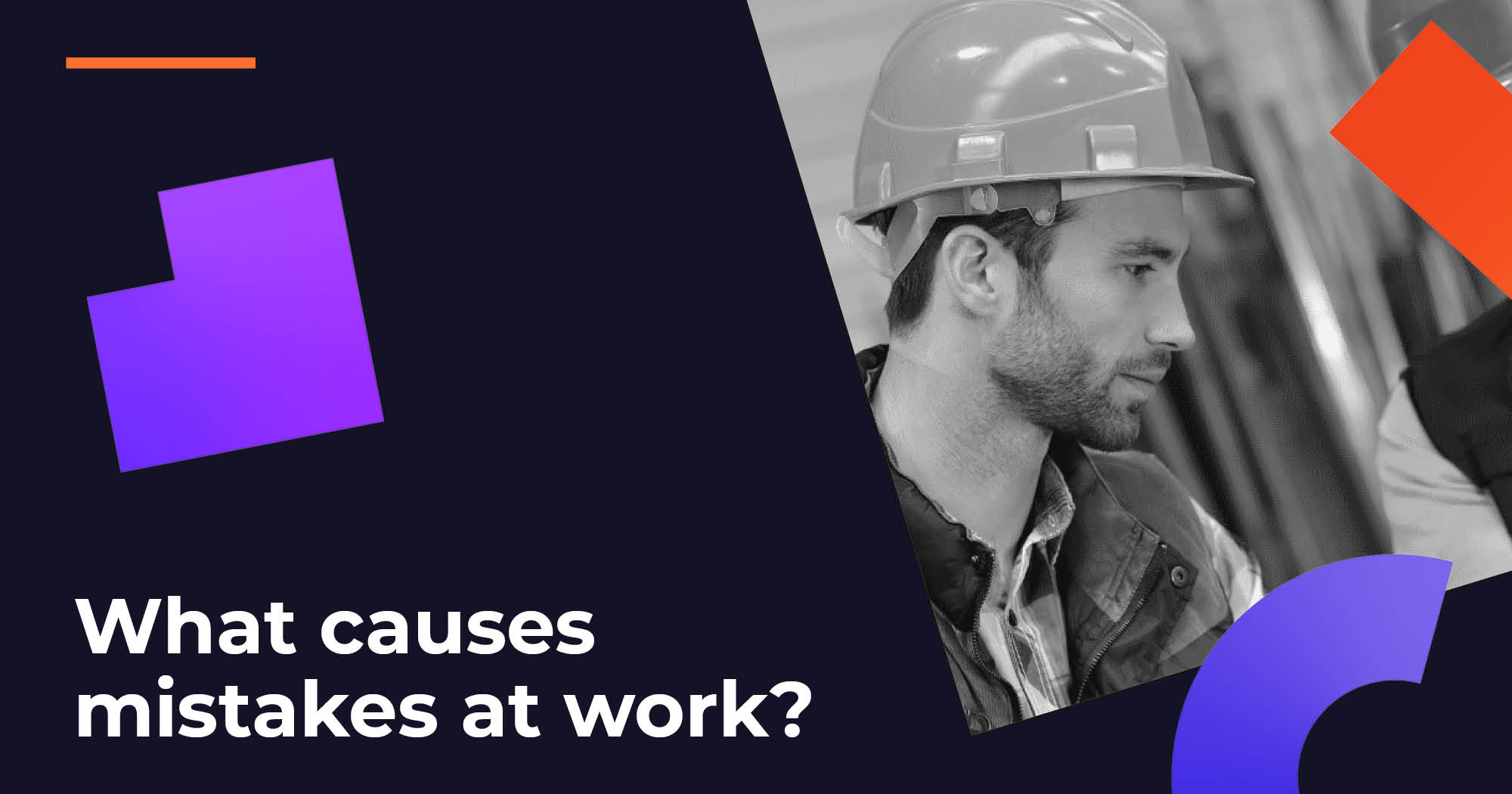 What Causes Mistakes and Near Misses at Work? Image