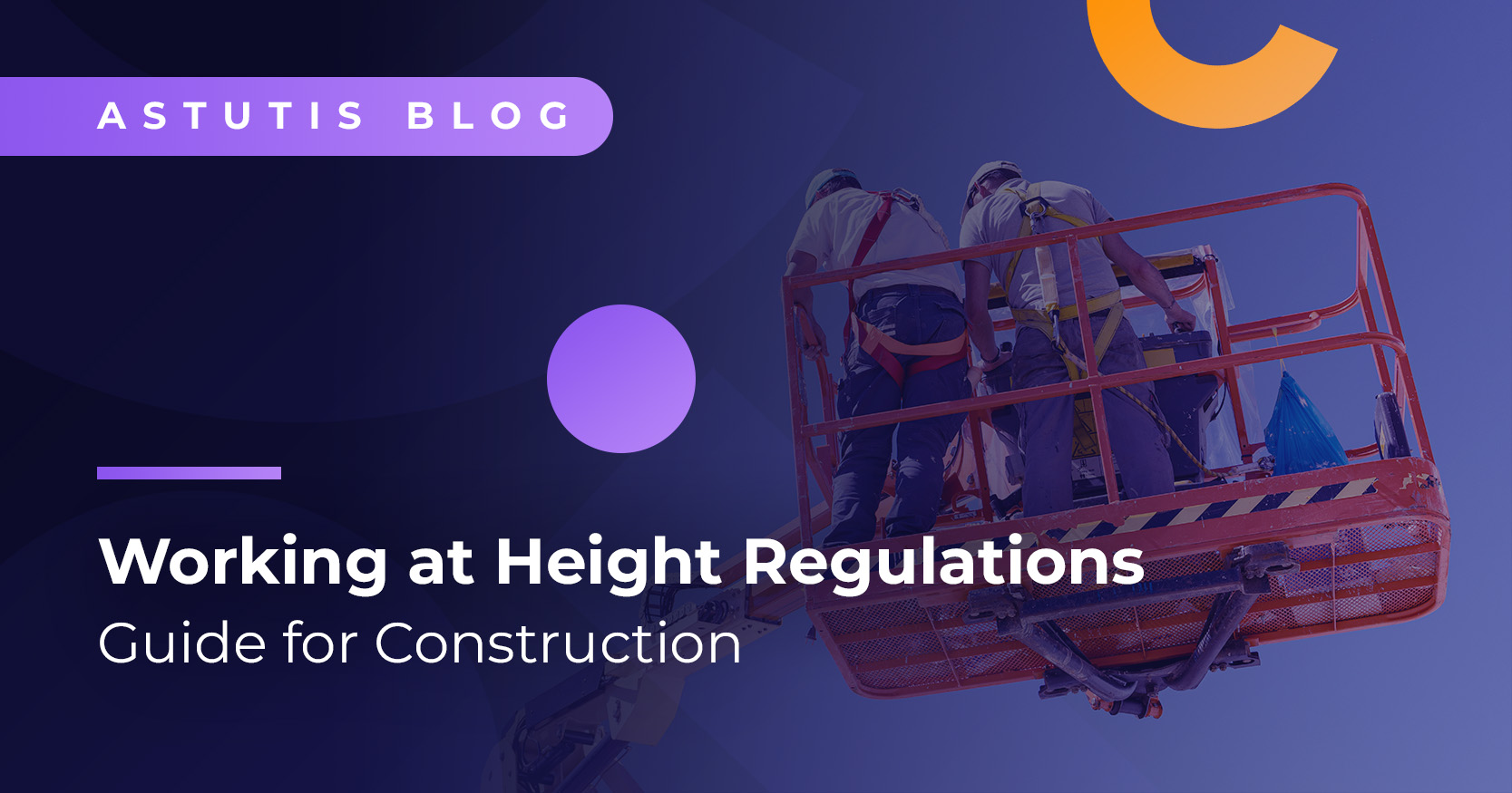 Working at Height Regulations Guide for Construction | WAHR Image
