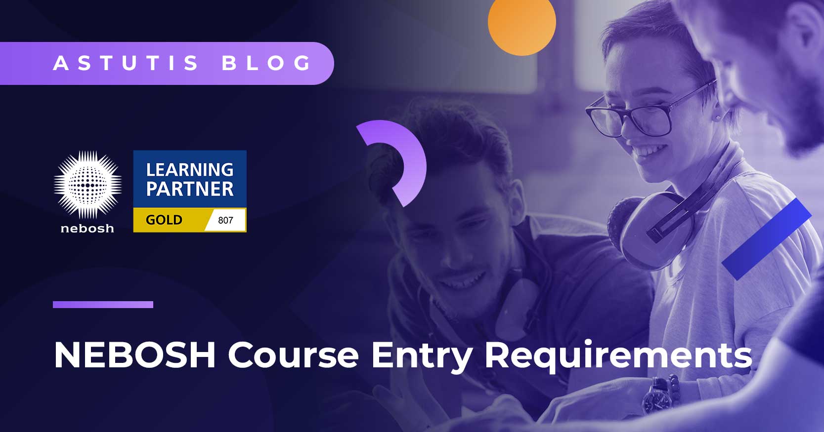 NEBOSH Course Entry Requirements Image