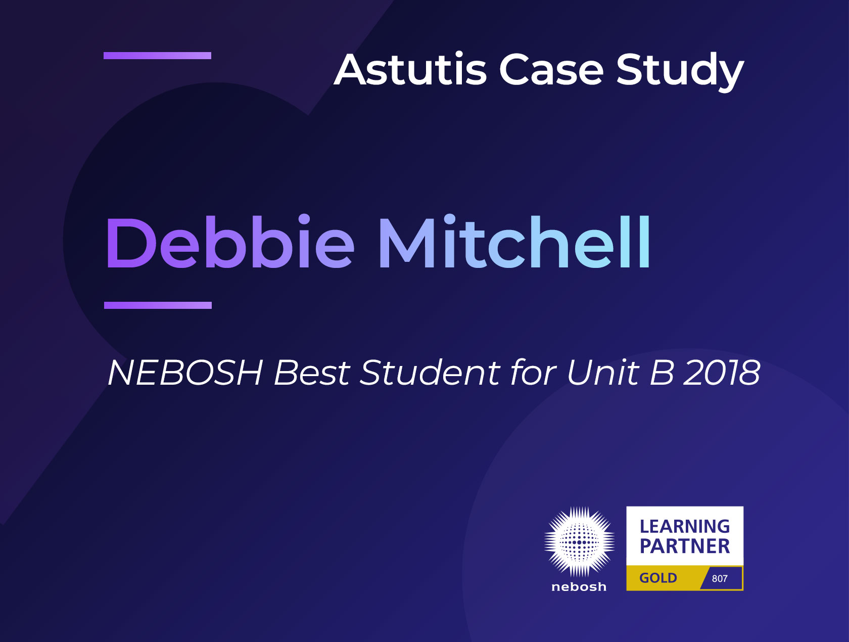 Debbie Mitchell NEBOSH National Diploma Image
