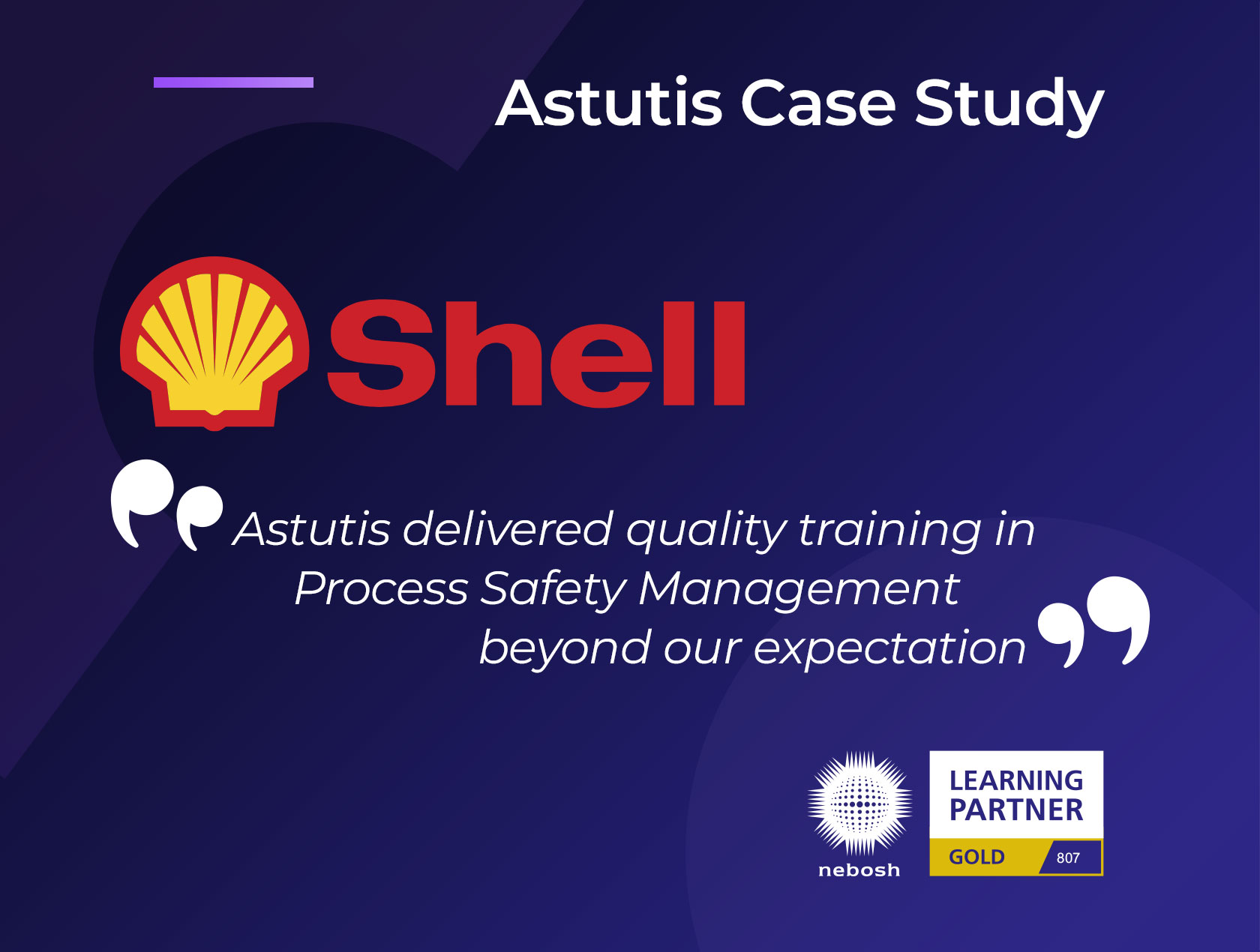 Shell: Delivering NEBOSH Training Image