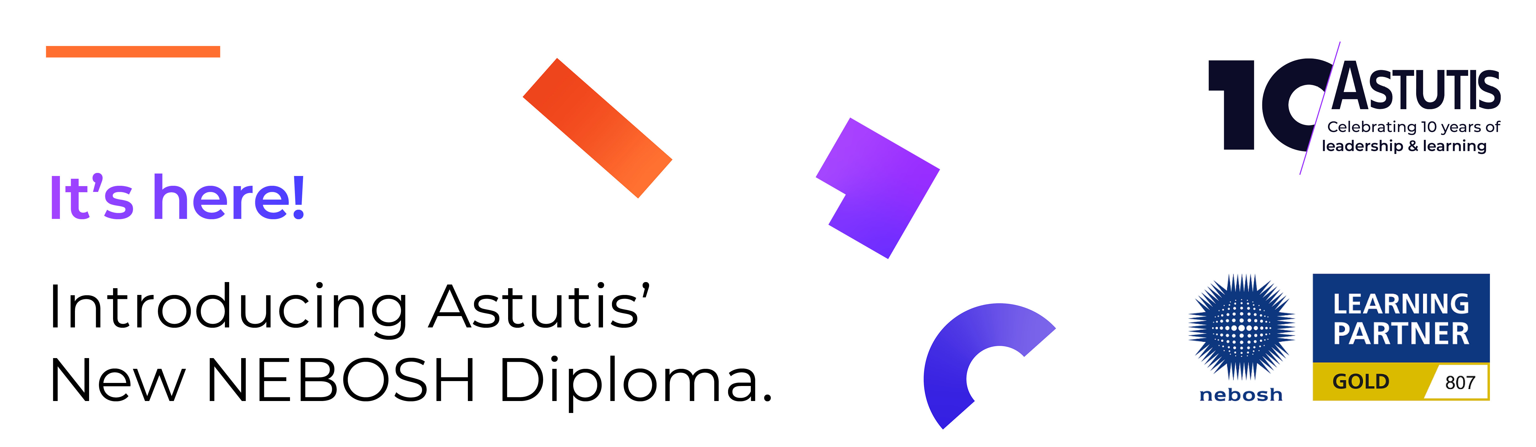 Astutis Announce Updated Online NEBOSH Diploma Image