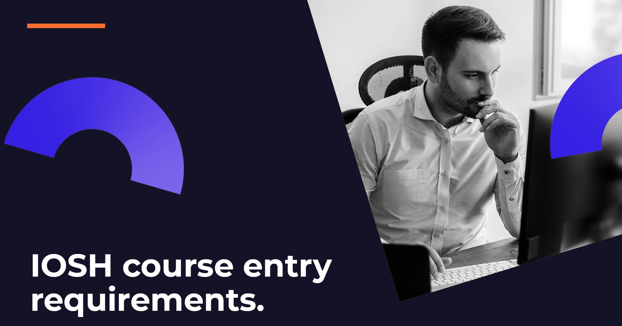 IOSH Course Entry Requirements Image