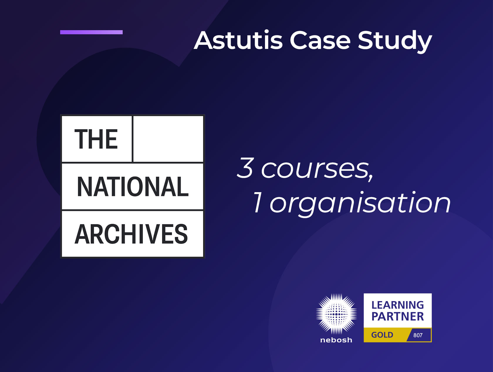 National Archives: 3 courses, 1 organisation Image