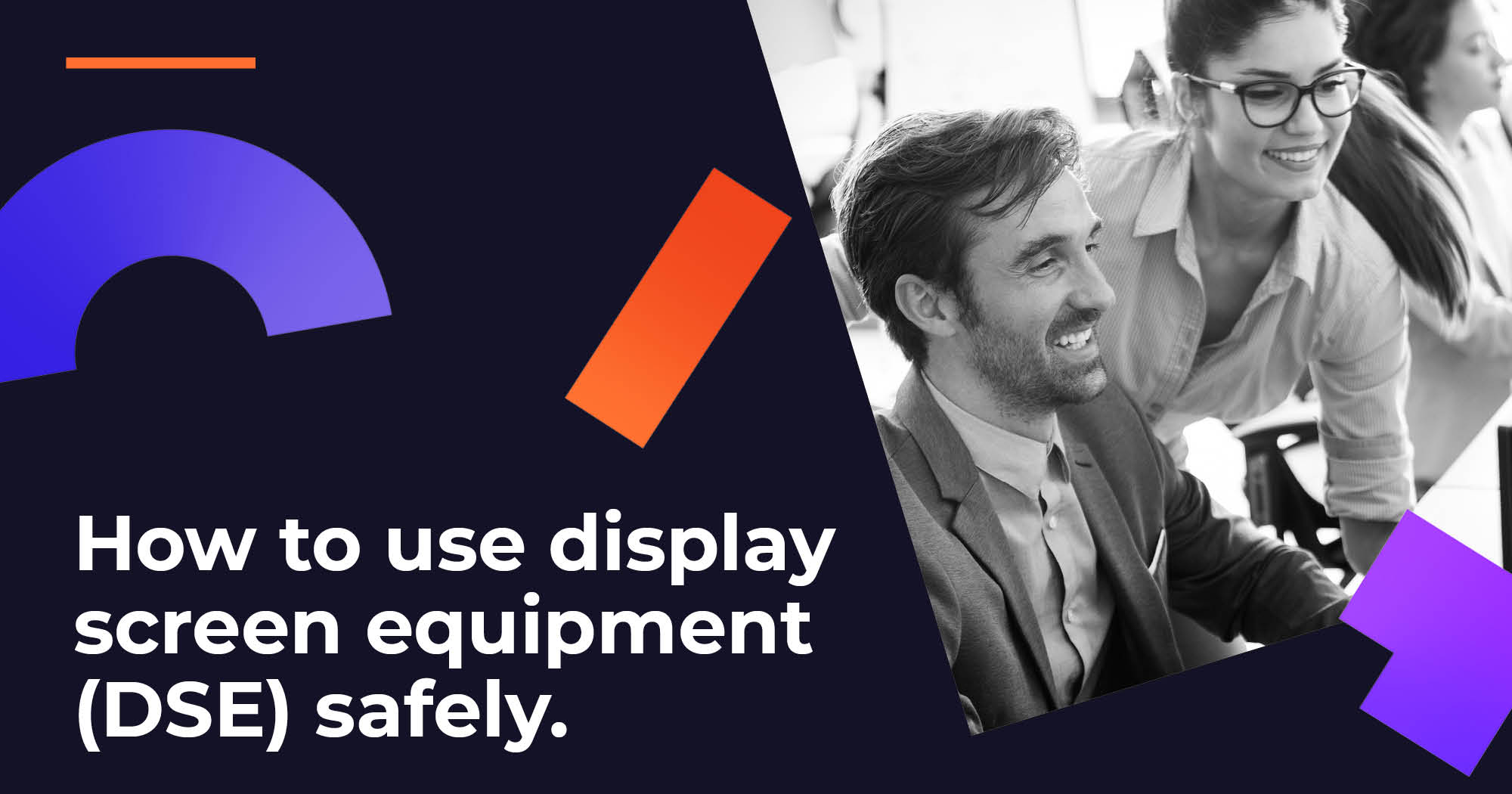 How to Use Display Screen Equipment (DSE) Safely Image