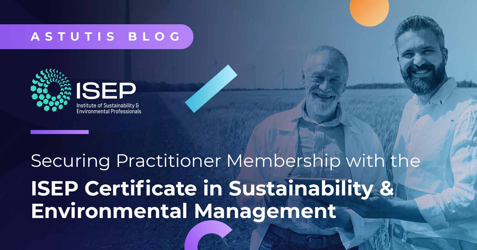 Securing Practitioner Membership (PISEP) with the ISEP Certificate in Sustainability and Environmental Management Image