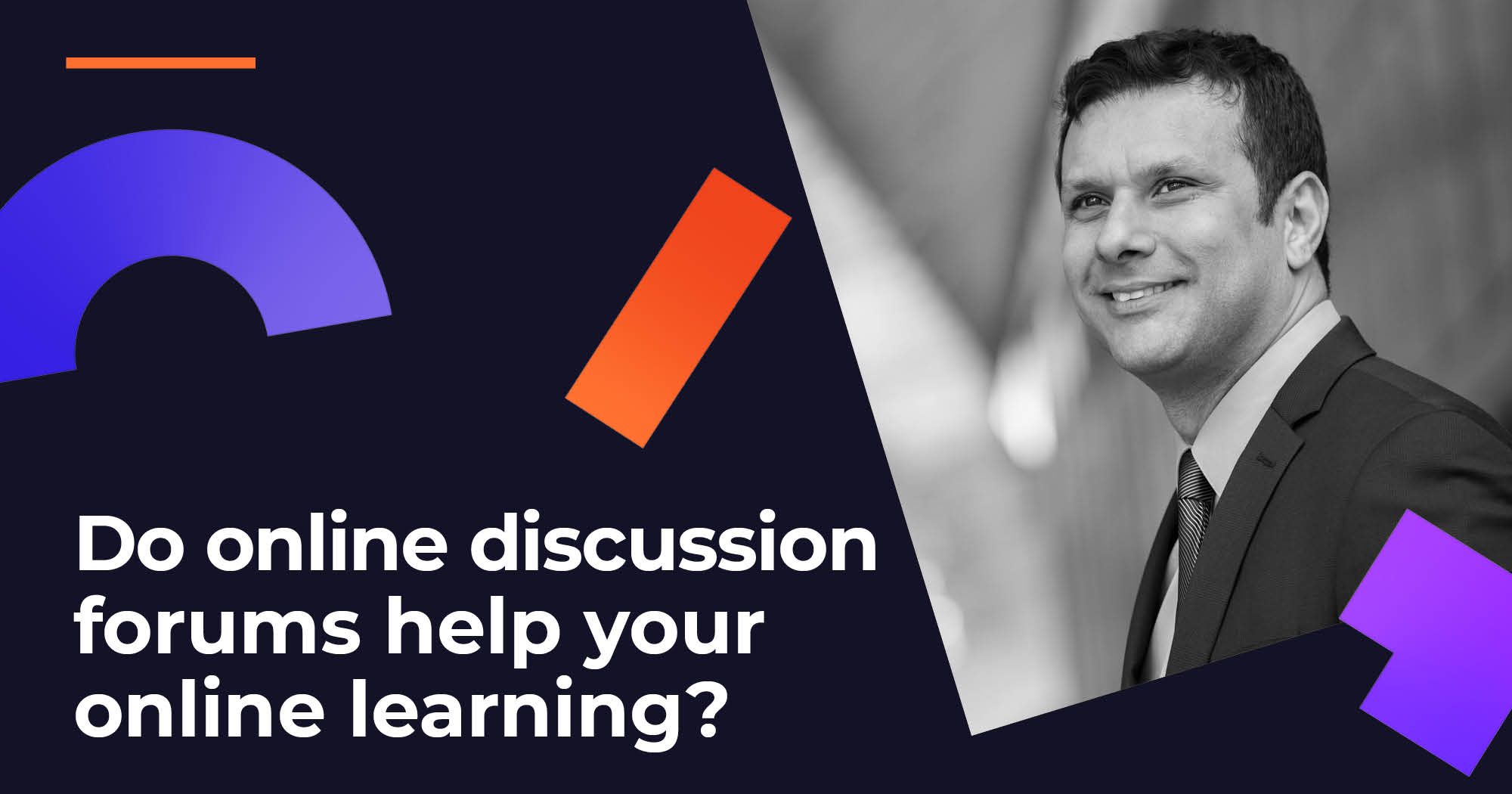 Do Online Discussion Forums Help Your Learning? Image