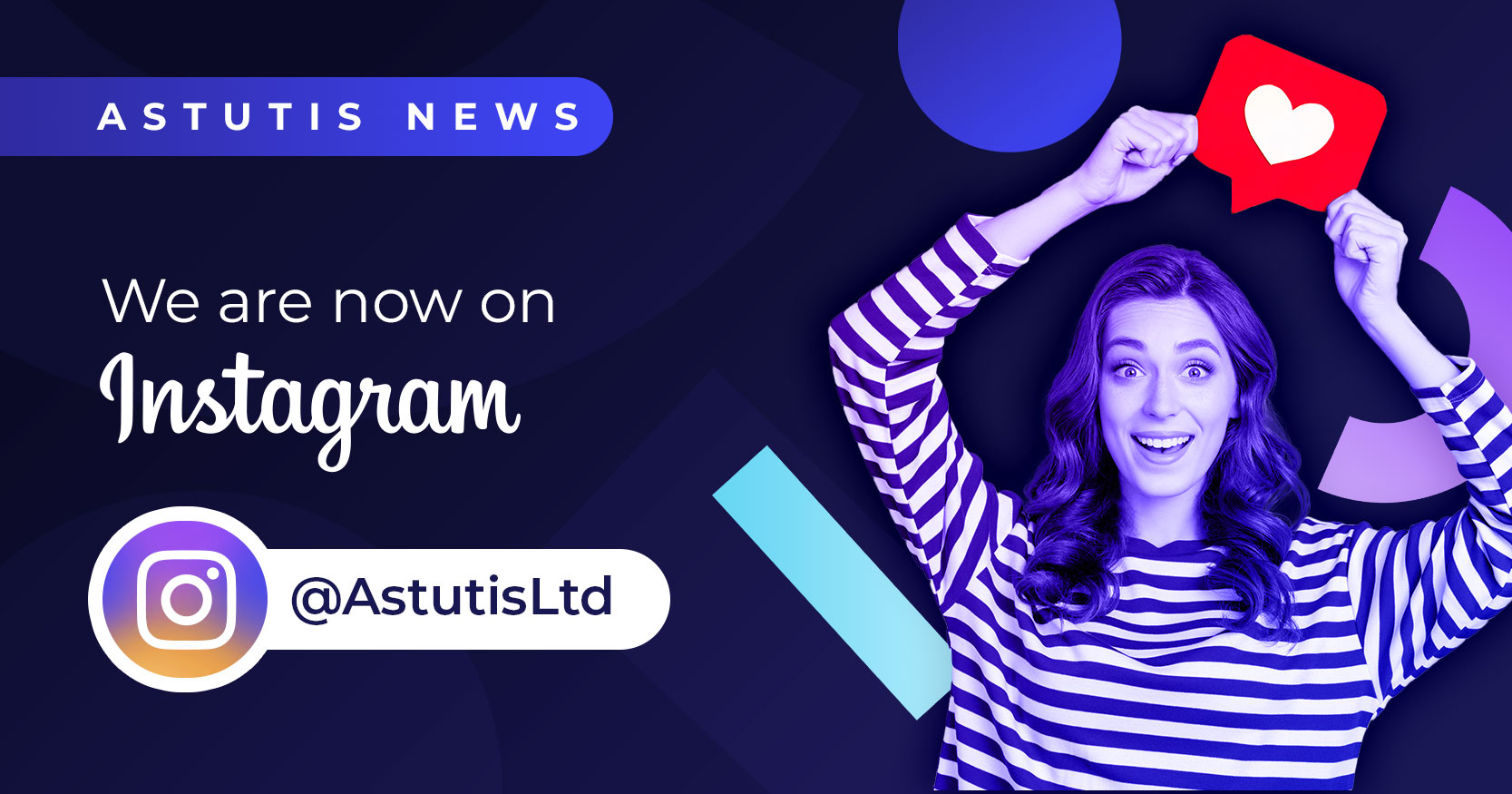 Astutis Join Instagram Image