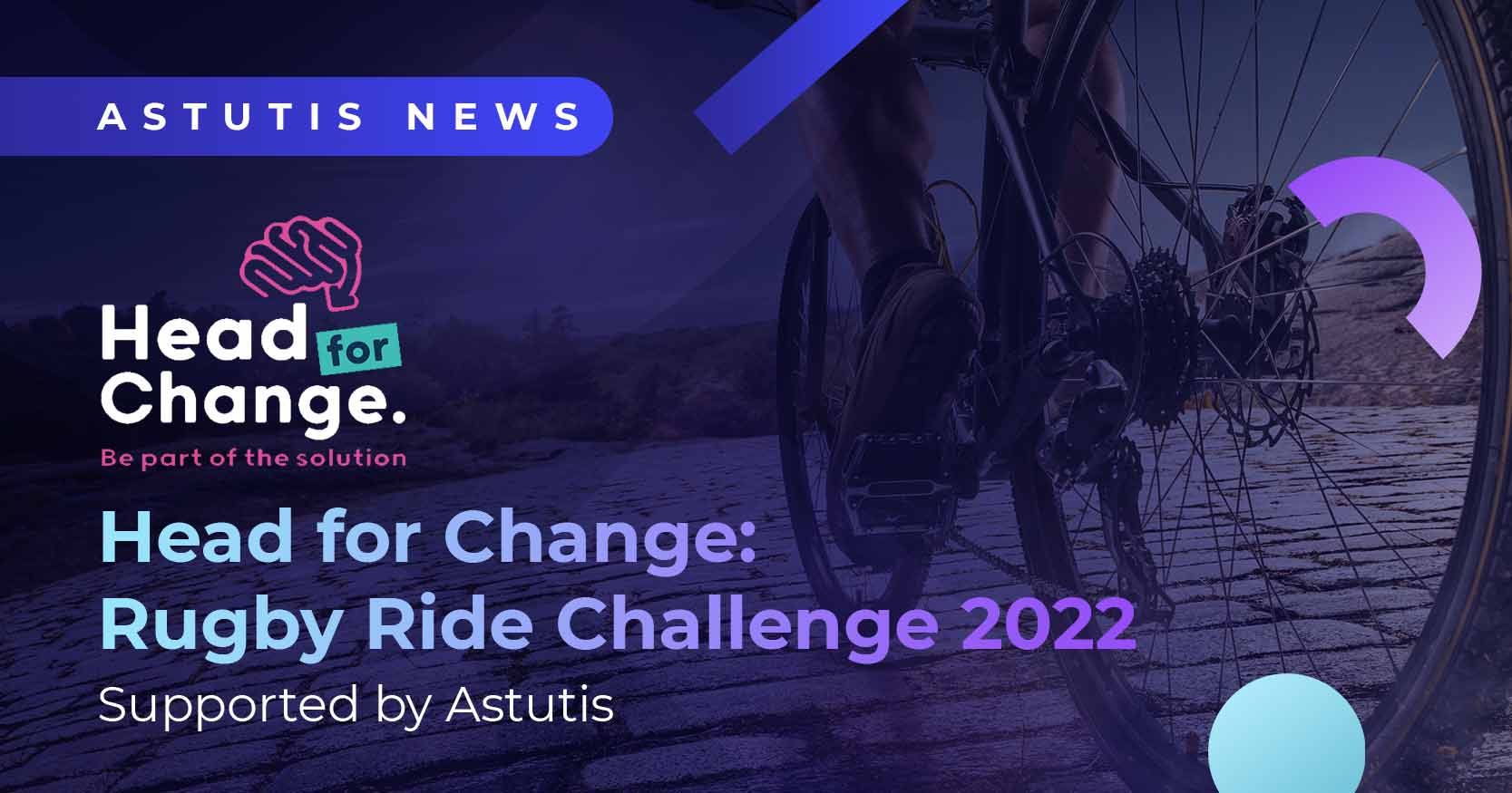 Head for Change: Rugby Ride Challenge 2022 Image