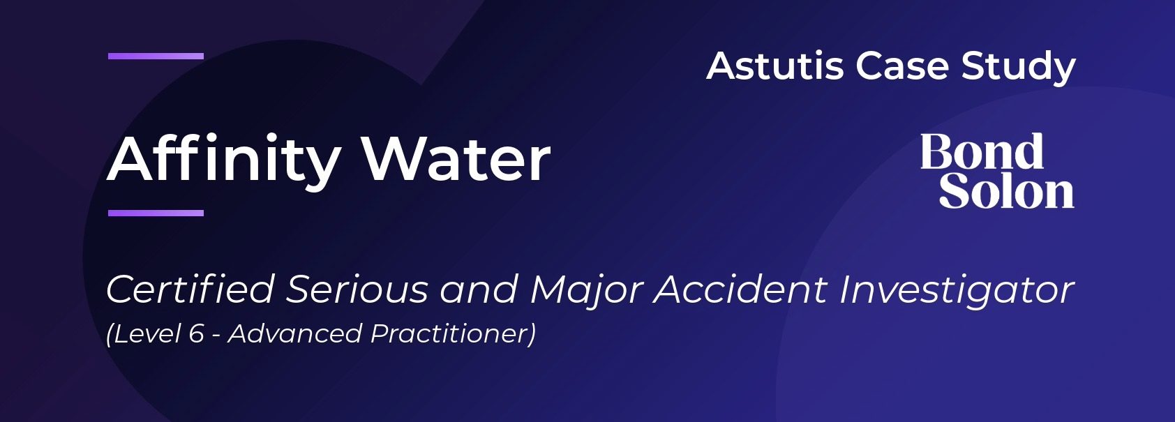 Affinity Water | Certified Serious and Major Accidents and Incidents (CSMAI) Training Image